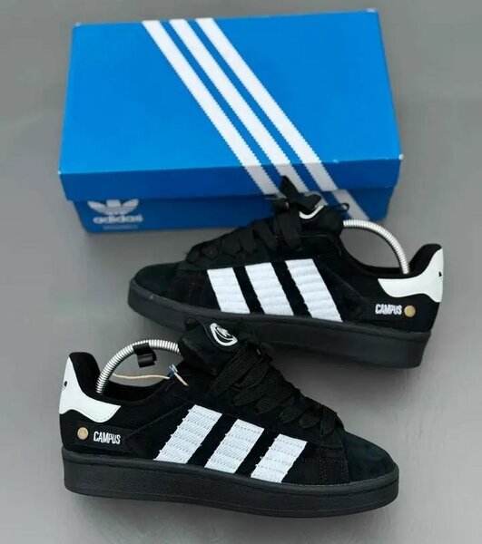 Baskets Adidas Campus noires