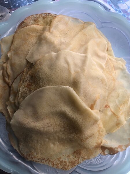 Pâtes crêpes yaourt