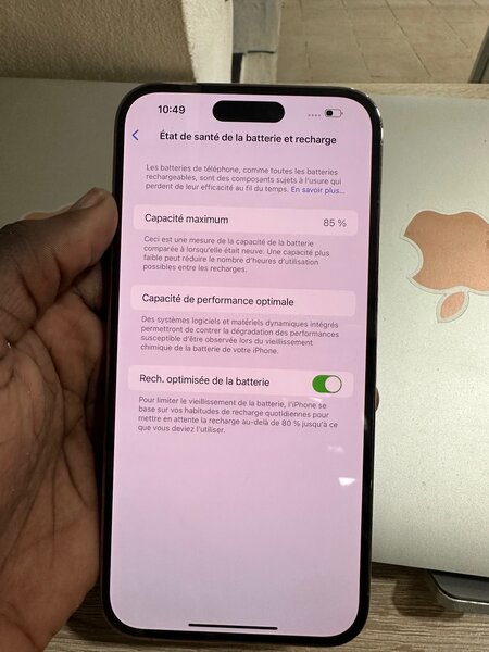 iPhone 14pro max 128gb état 5/5