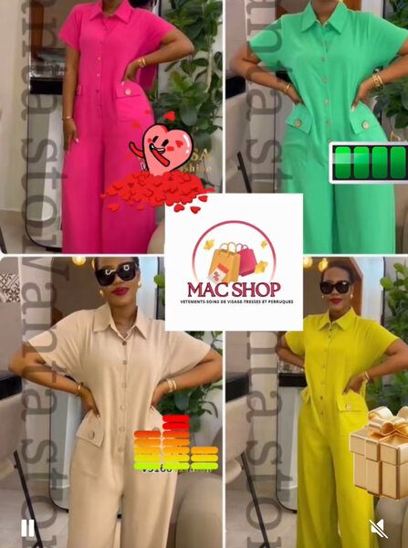 Combinaison élégante femme