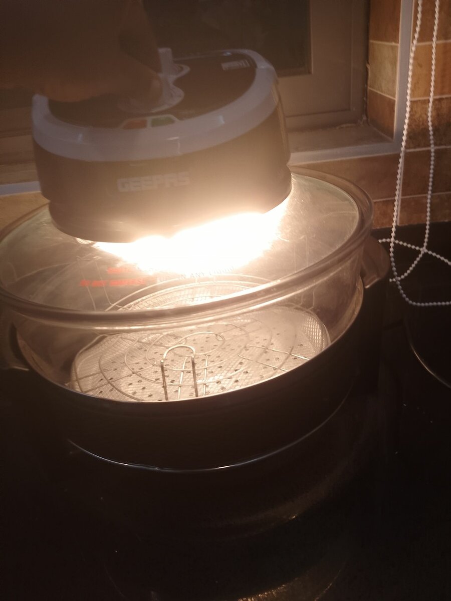 12 litres gepas halogen oven