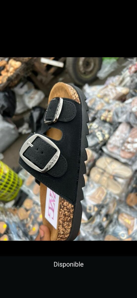 Sandales Confort à Boucle