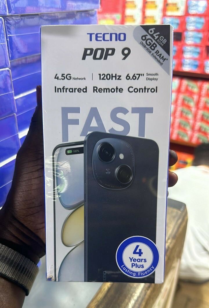 Tecno pop 9/64 giga nouveau