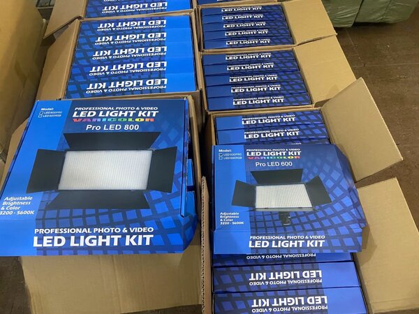 Kit lumière LED professionnel