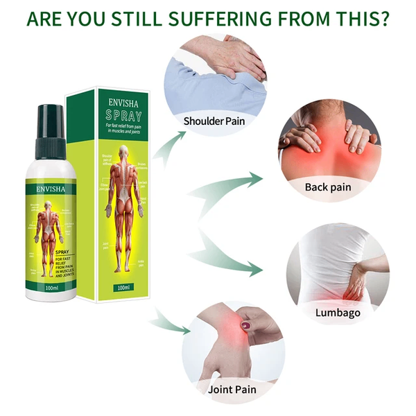 Spray antidouleurs contre le rhumatisme,