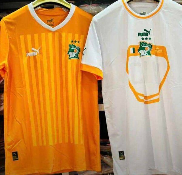 Maillot de côte d'ivoire