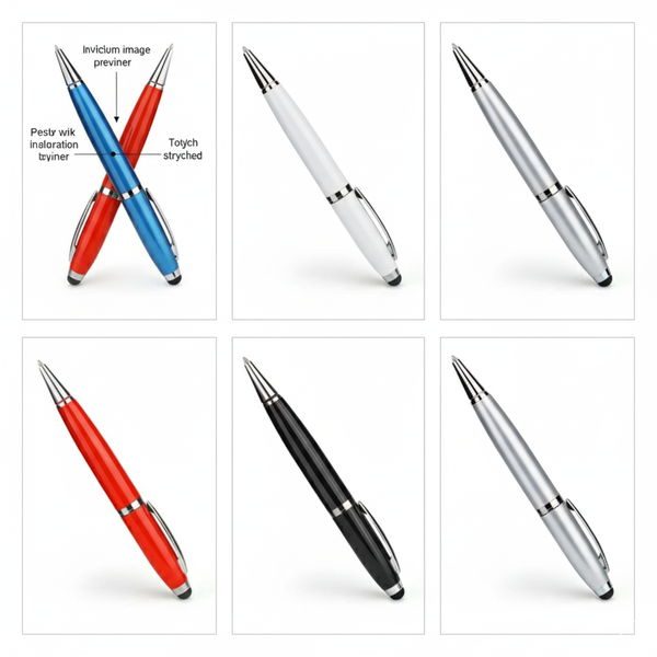 Stylo USB Tactile 3-en-1, 32Go