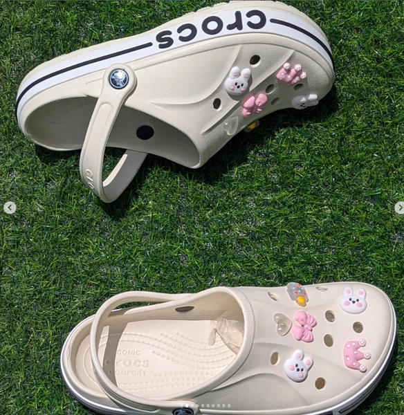 Crocs with gibits 