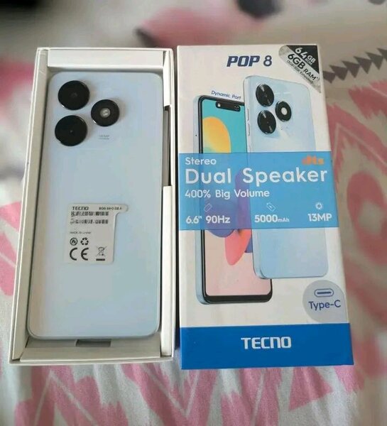 Smartphone TECNO POP 8 6GB/64GB