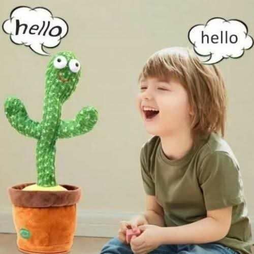 Cactus dansant interactif