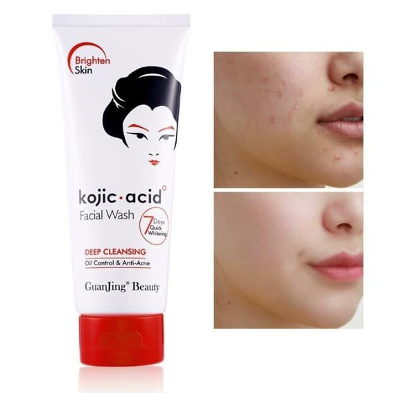 Kojic facial wash