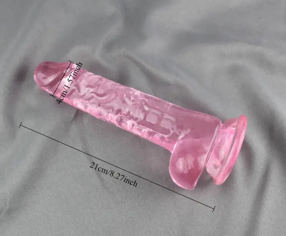 Gode réaliste ventouse