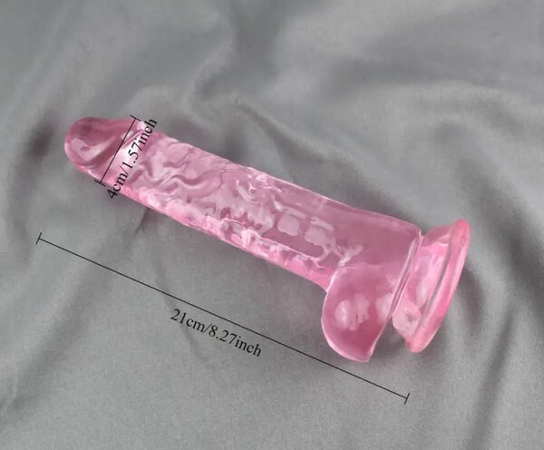 Gode réaliste ventouse