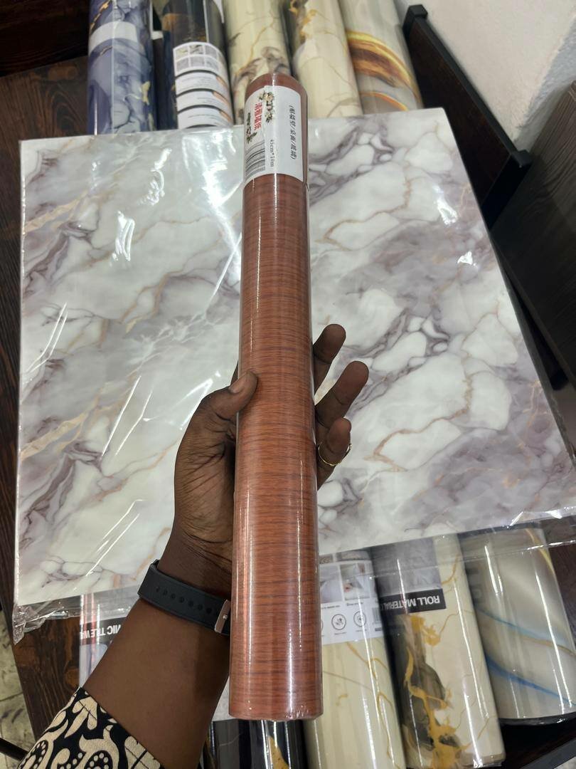 Adhésif décoratif marbre vinyle