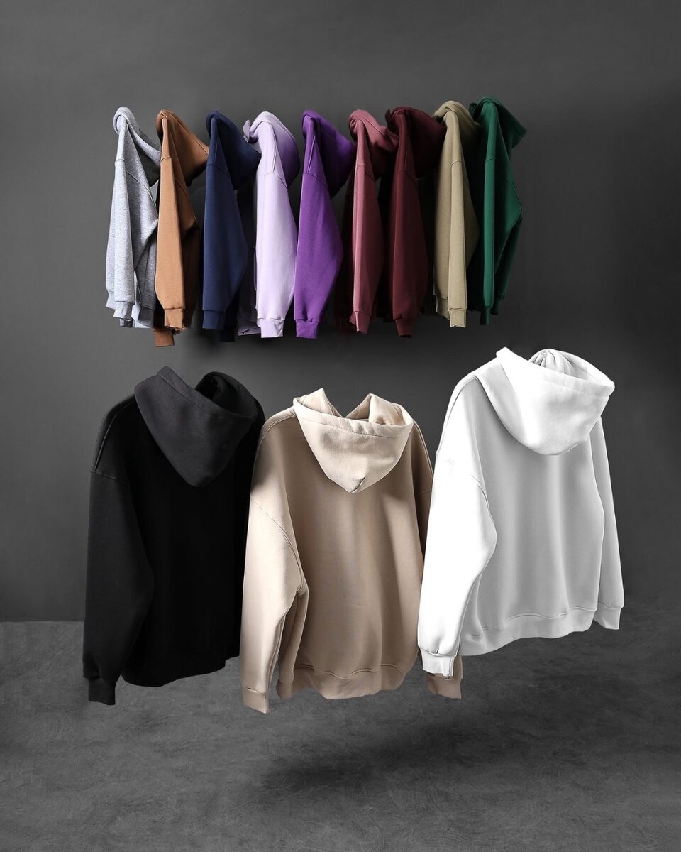 Sweat à capuche unisexe moderne