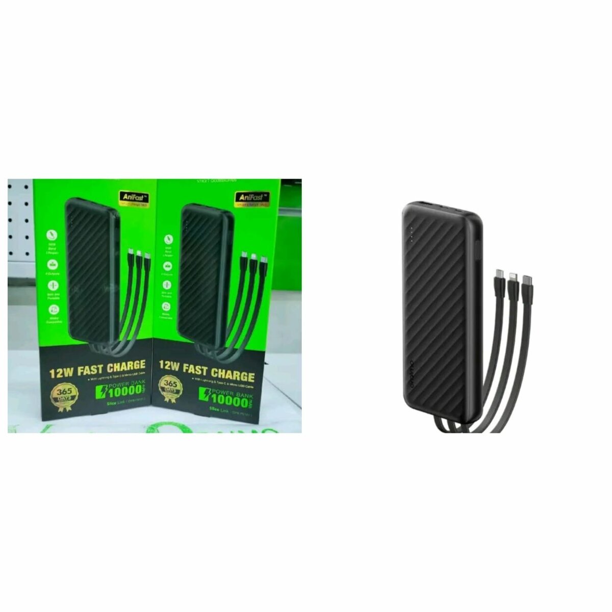 Chargeur Power Bank 10000mAh