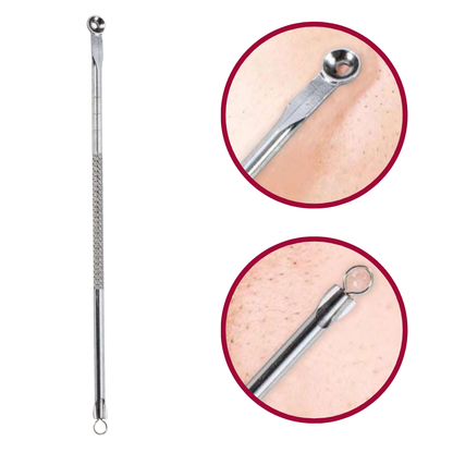 Extracteur de Comédons Acier Inox