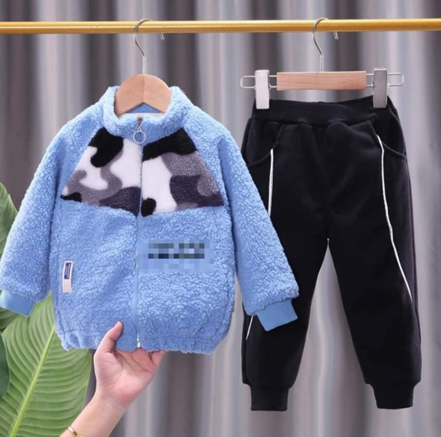 2pc baby winter track suits