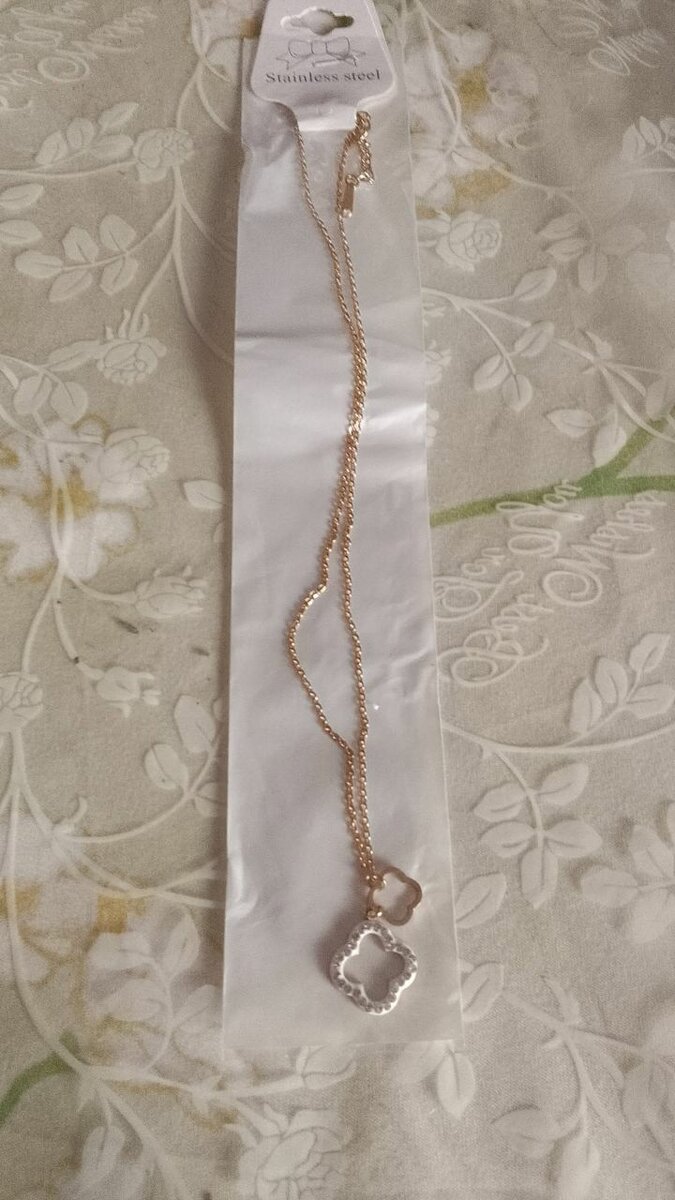 Collier pendentif acier inoxydable