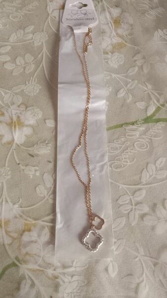 Collier pendentif acier inoxydable