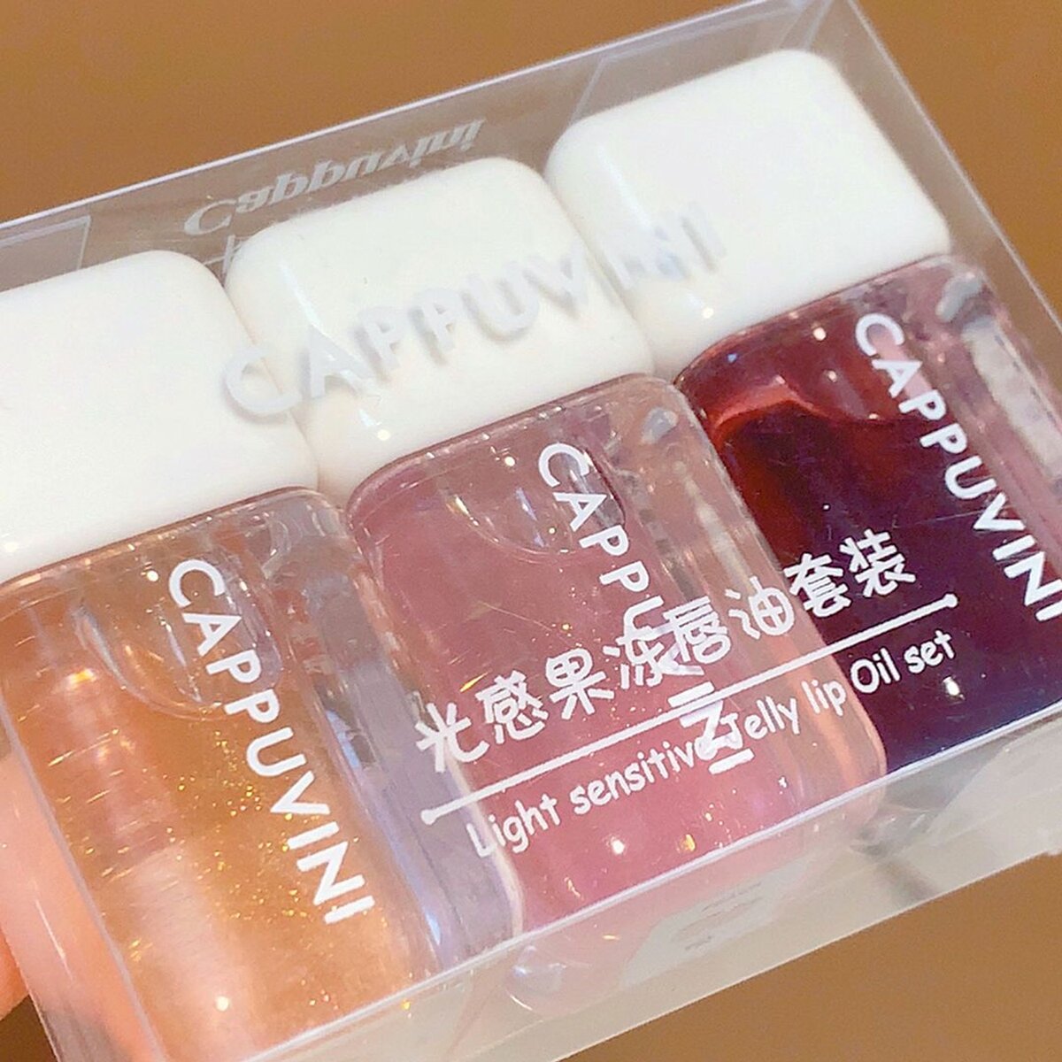 Jelly oil lip set
