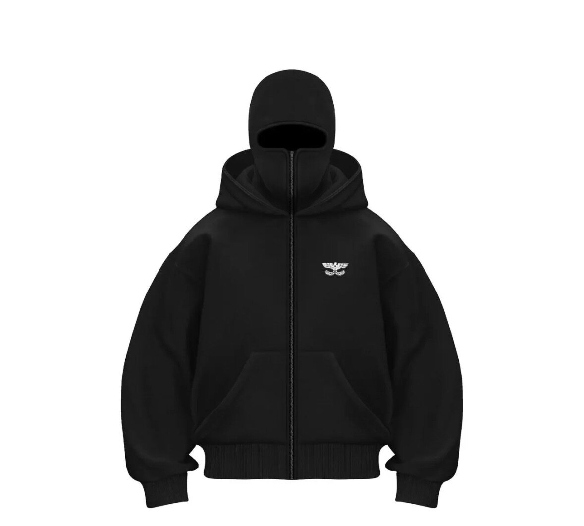 Зип худи balaclava