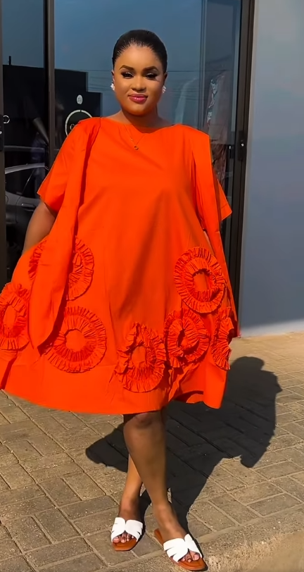 Women's Orange Dress