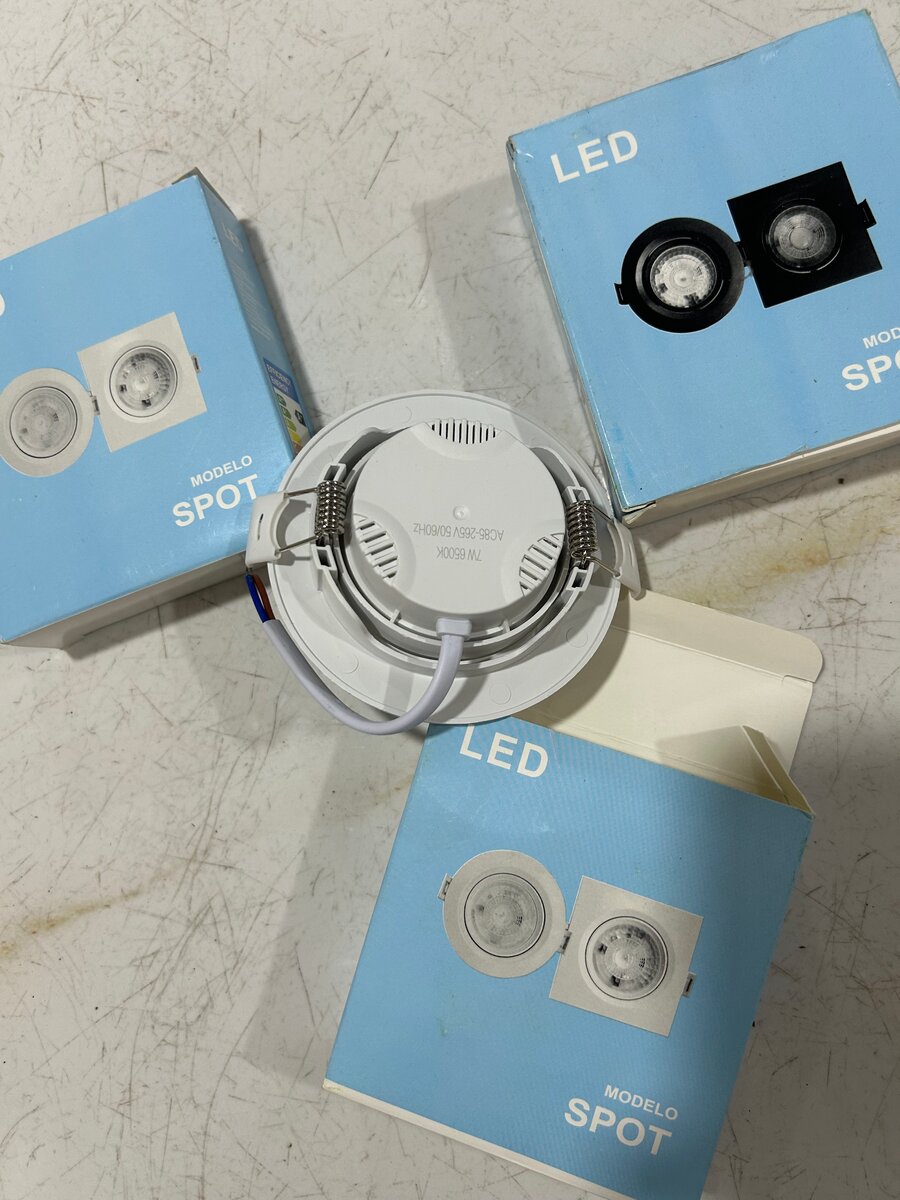 Spot LED encastrable 7W