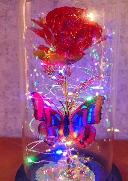 Розы под стеклянным куполом, 🌹роза которая не завянет и будет очень долго радовать глаза😍