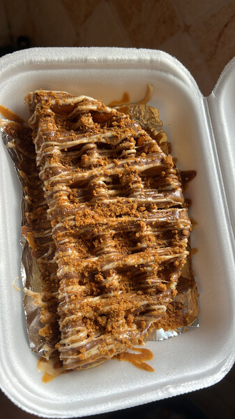 Gaufres trois chocolats