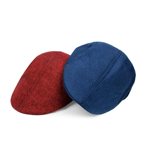Casquette plate rétro