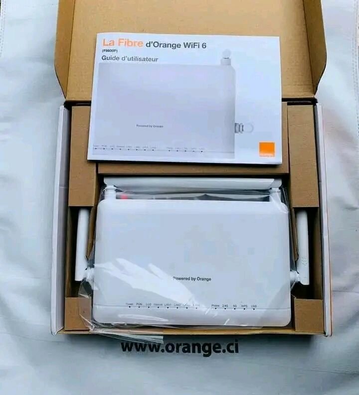FIBRE OPTIQUE ORANGE