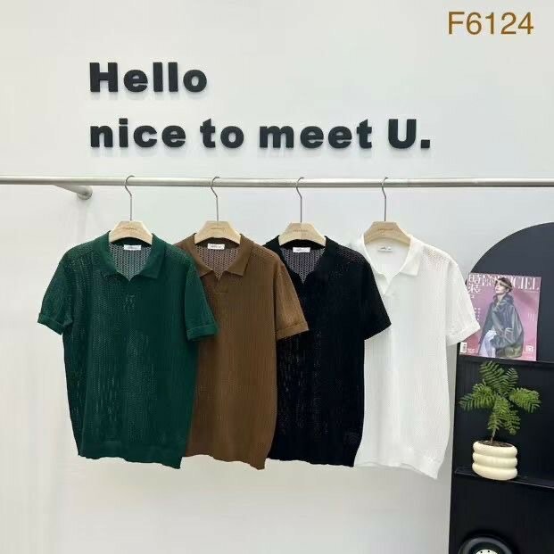 Polos rayés élégants pour hommes