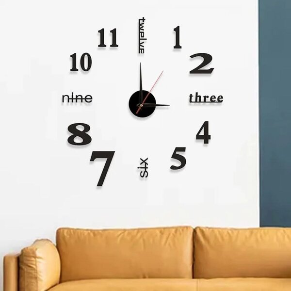 Horloge murale 3D design