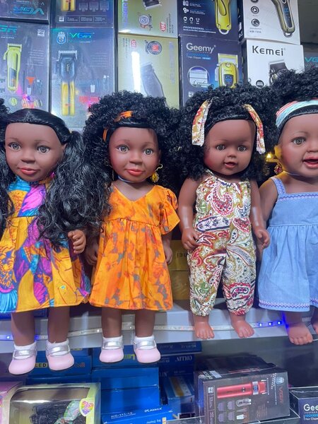 Poupée Enfant Noire 40cm