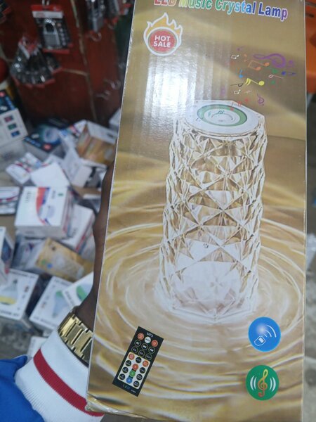 Lampe Cristal LED Musique