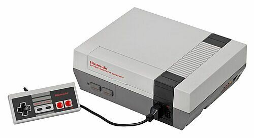 Console de jeu rétro classique