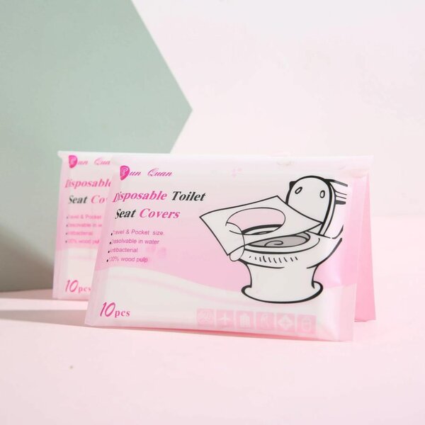 Disposable toilet seat cover