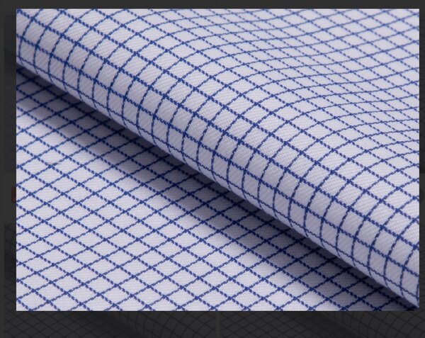 Tissu à rayures en coton doux