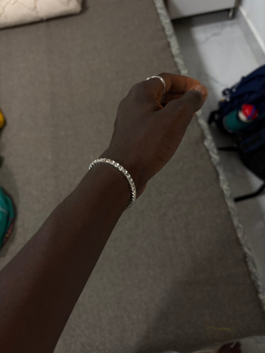 Bracelet en strass élégant