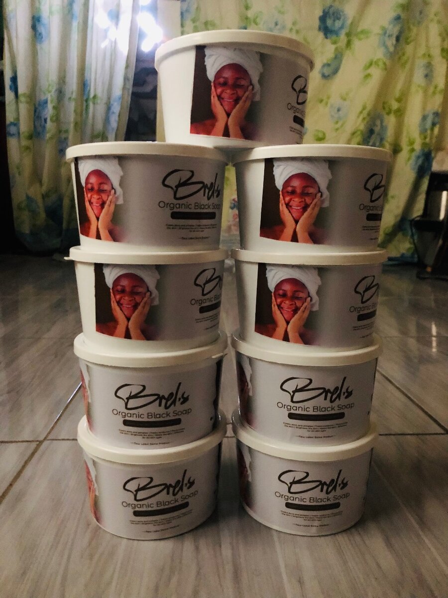 Brels organic black soap