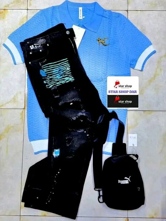 Ensemble homme Puma : polo, pantalon et sac à main