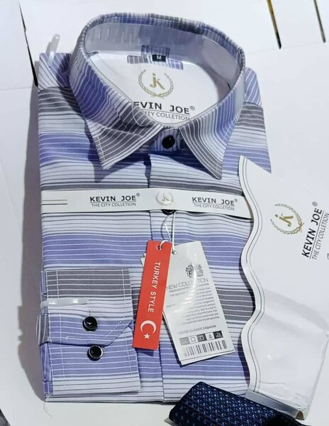 Chemise à Rayures Homme Élégante