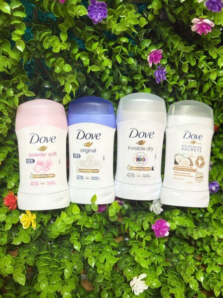 Lot de déo Dove et Rexona 6 pc