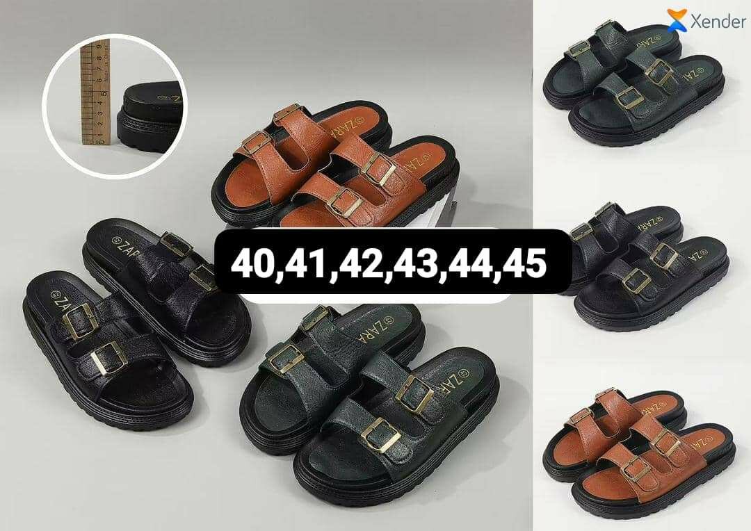 Sandales à Boucles Homme