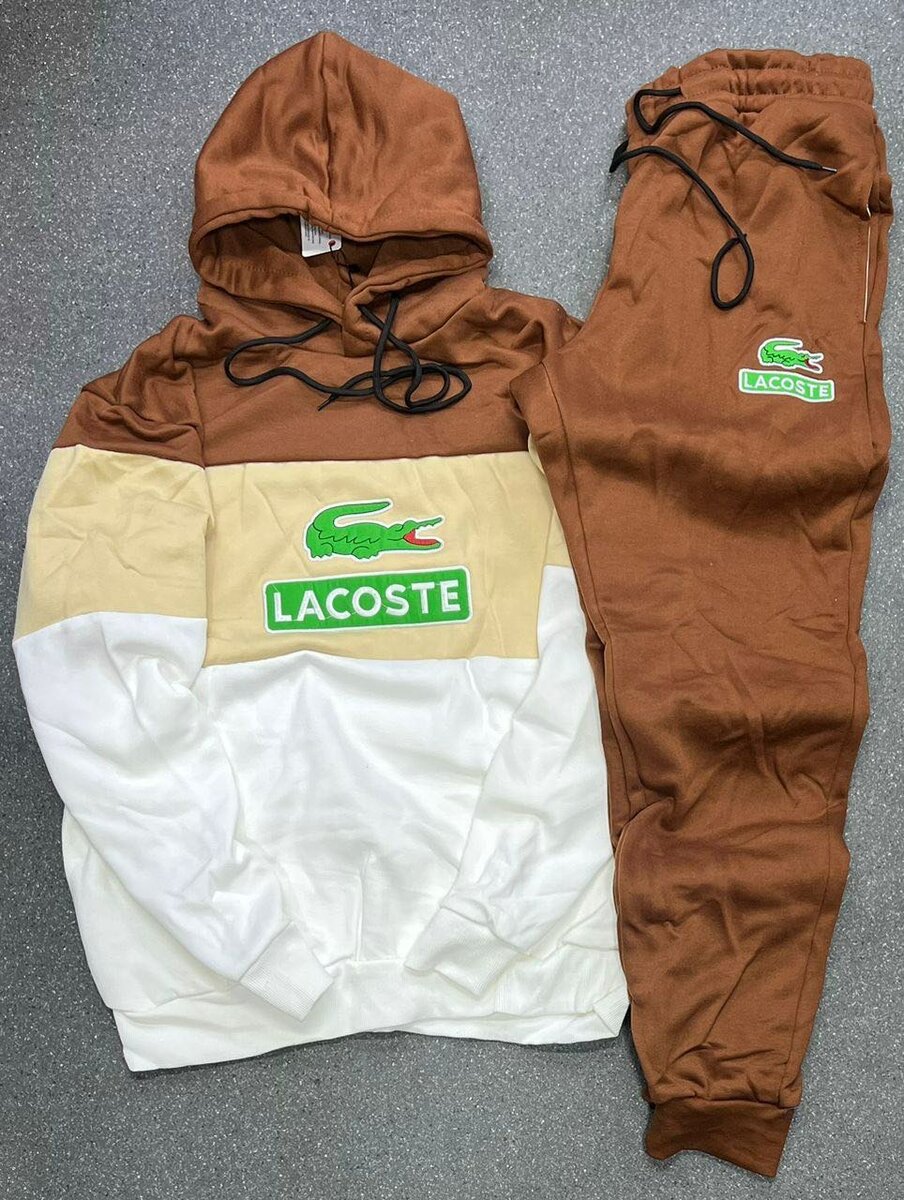 Ensemble Lacoste en Coton Doux