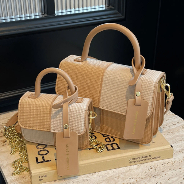 Sac en cuir duo chic