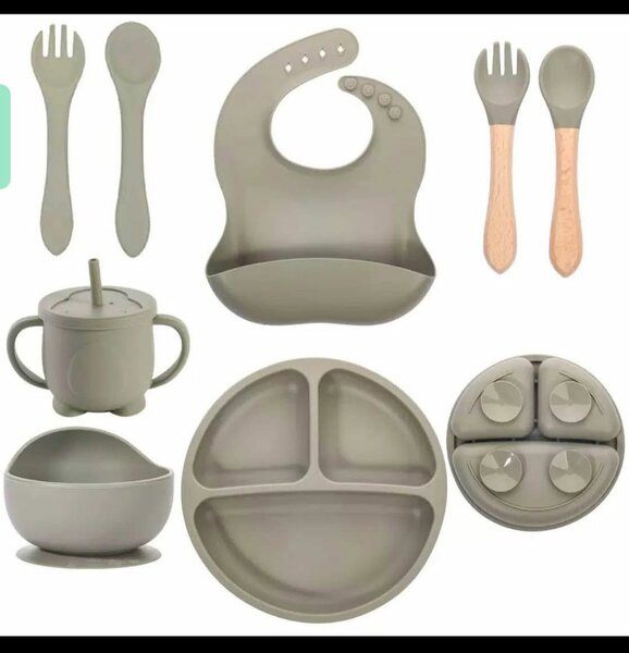 Assiette silicone