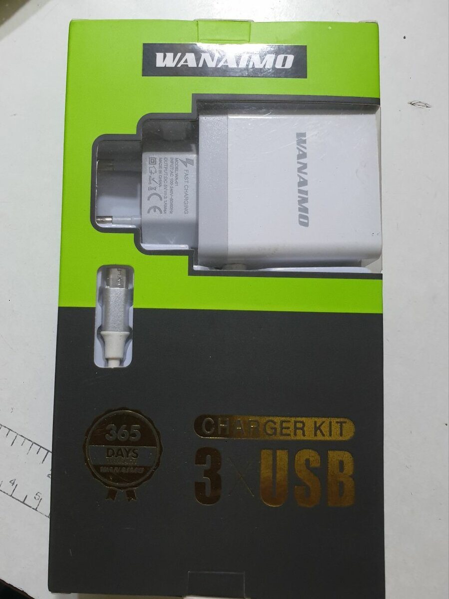 Chargeur Android 15W Bou Android - 3 port USB - Bonne Qualit