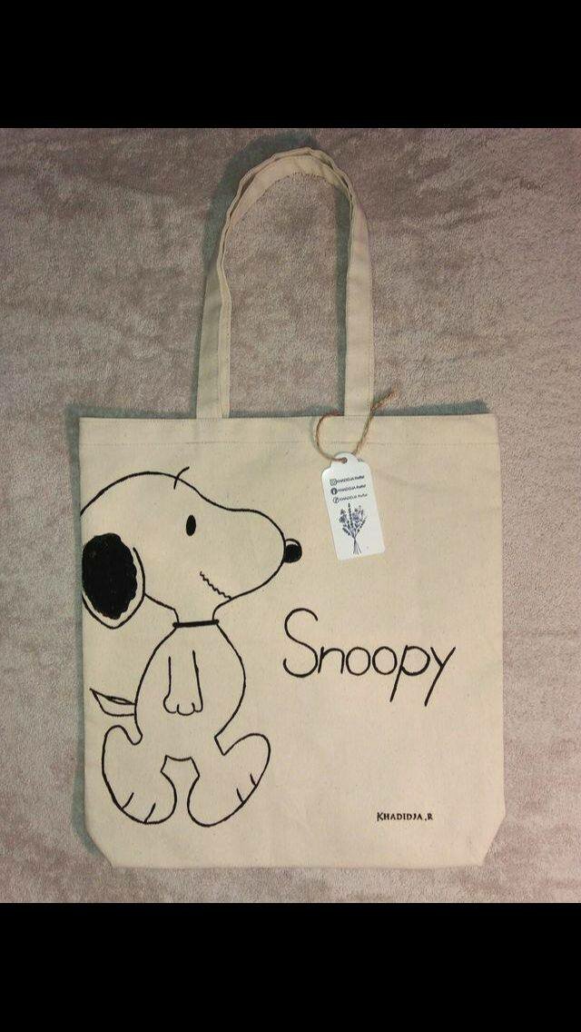 Sac cabas en toile imprimée